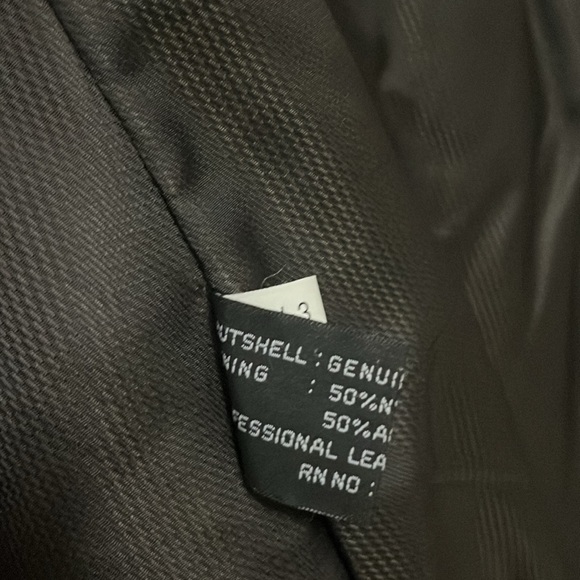 Adler Collection Women's Brown Leather Jacket Coat Medium - Picture 6 of 13